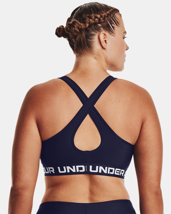 Under Armour Women's Armour® Mid Crossback Sports Bra. 8